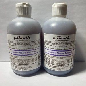 2 c. Booth Lavender Mineral Bath Soak